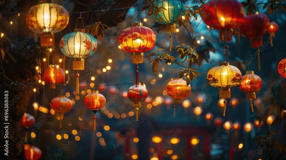Chinese New Year Lanterns Chinese New Year Lanterns