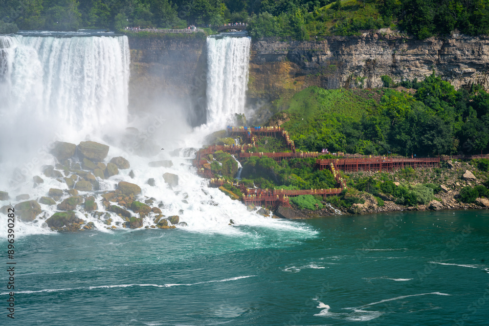 Niagara Falls Near Buffalo New York, America, USA. Niagara Falls Near Buffalo New York, America, USA.
