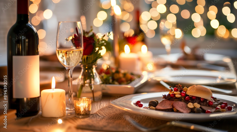 christmas dinner table setting christmas dinner table setting