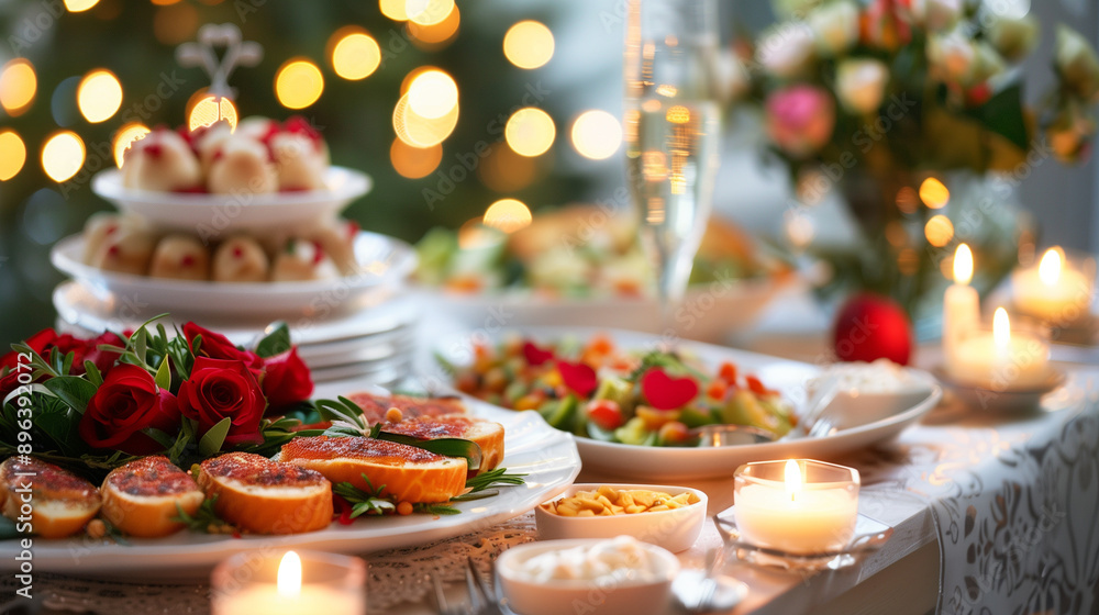 christmas dinner table setting christmas dinner table setting