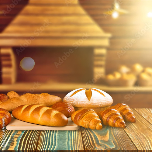 Freshly Baked Bread and Pastries