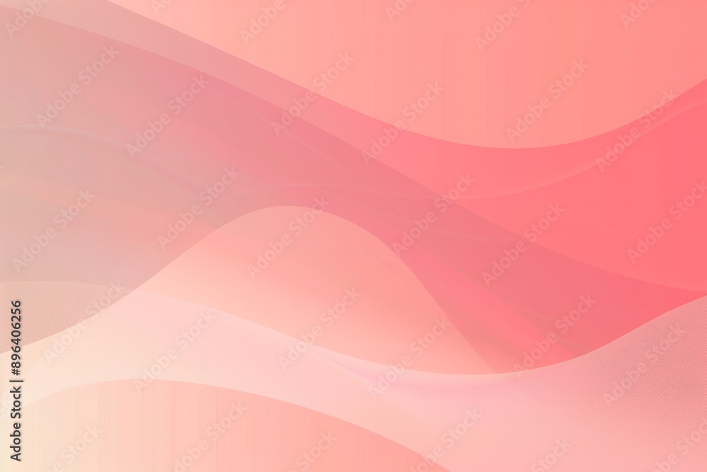 Pink and peach gradient background with wavy shapes Pink and peach gradient background with wavy shapes