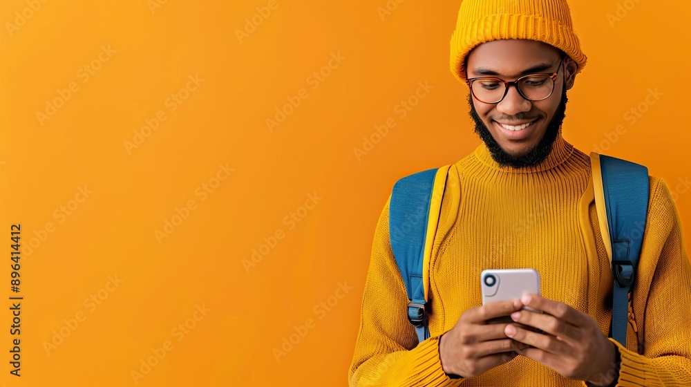 Traveler using points for a hotel stay on a rewards app, hotel booking, loyalty program Traveler using points for a hotel stay on a rewards app, hotel booking, loyalty program