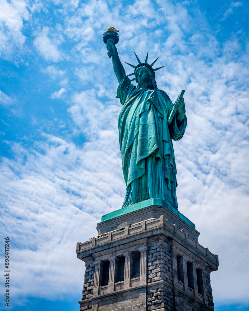 Fototapeta premium Statue of Liberty Near New York City, New York, America, USA.