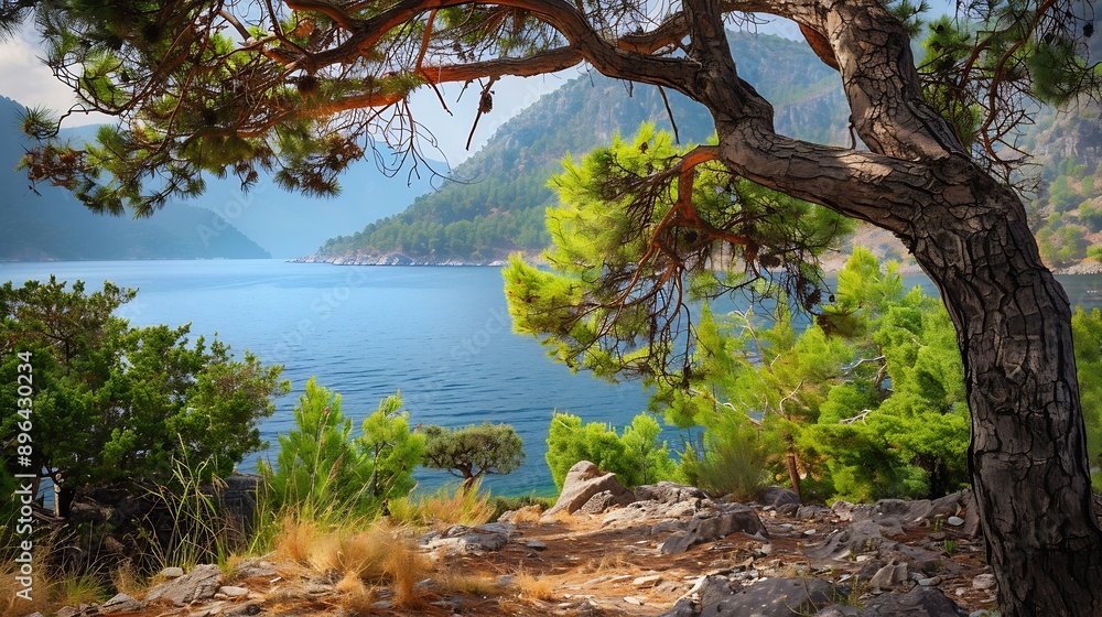 Marmaris Gunnucek Nature Park is home to many endemic plant species and ...