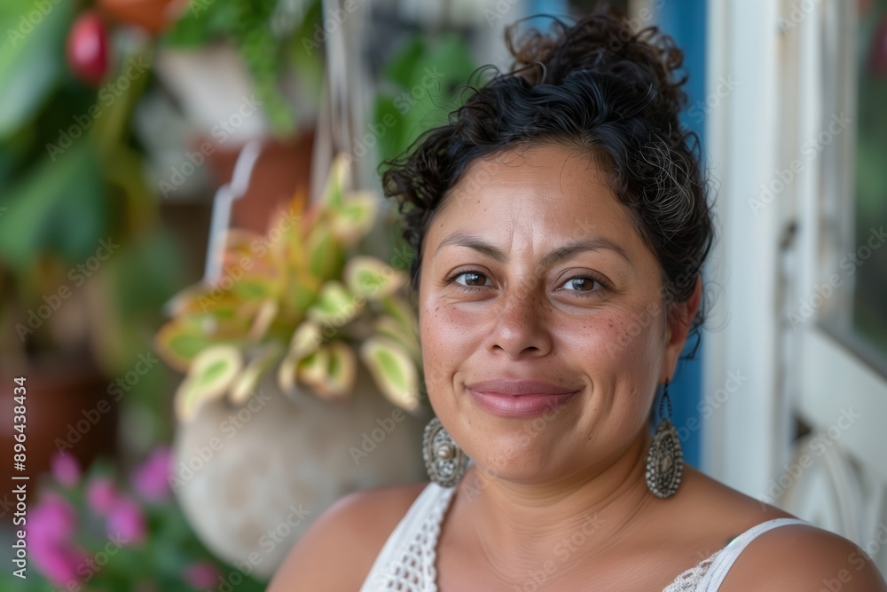 portrait of an average hispanic woman, everyday life no make up, real people, looking at the camera
portrait of an average hispanic woman, everyday life no make up, real people, looking at the camera