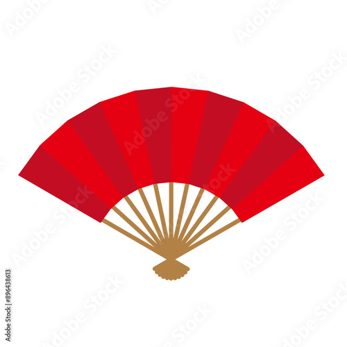 赤い扇子