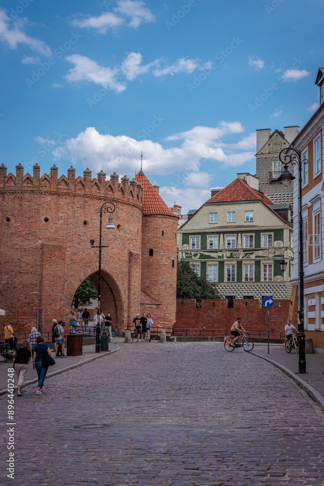 Obraz premium Warsaw, Poland - May 24 2024 