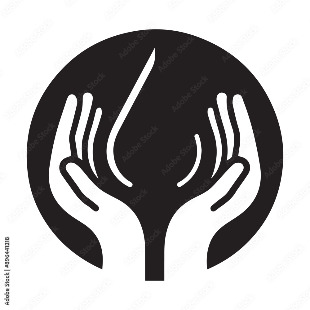 Obraz premium Blood Donation glyph icon. Style is bicolor flat symbol, intensive red and black colors, rounded angles, white background.