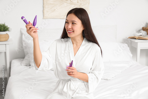 Beautiful young woman with ...