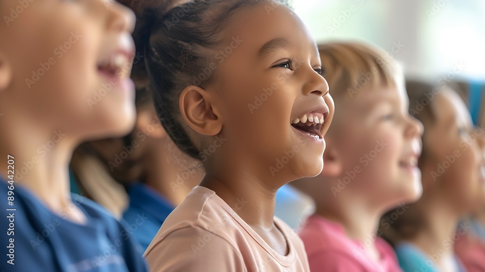 elementary school choir practice : Generative AI elementary school choir practice : Generative AI