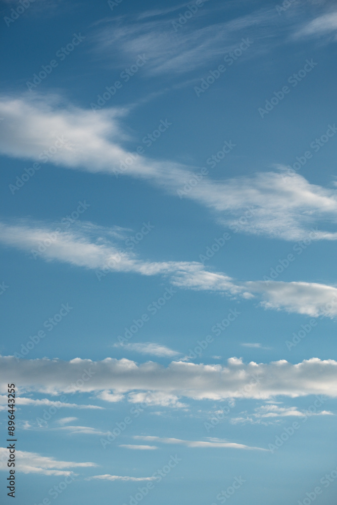 Naklejka premium blue sky and clouds