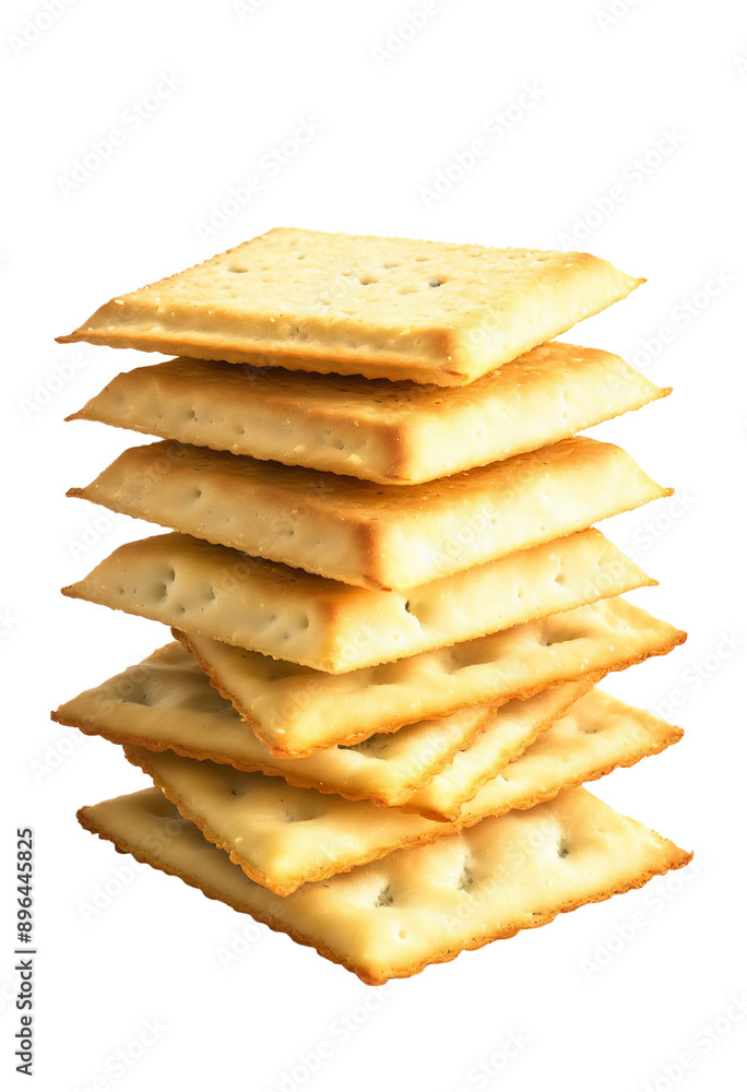 delicious Crackers isolated on white background delicious Crackers isolated on white background