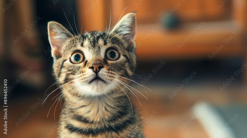 Skeptic surprised cat thinking dont know what to do big eyes closeup Tabby cat look side dont know funny face Cute tabby cat looking scared thinking Wide eyed kitten dont know why por : Generative AI Skeptic surprised cat thinking dont know what to do big eyes closeup Tabby cat look side dont know funny face Cute tabby cat looking scared thinking Wide eyed kitten dont know why por : Generative AI