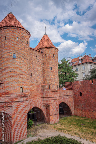 Warsaw, Poland - May 24 2024 "Beautiful architecture of Warsaw city center and old town"