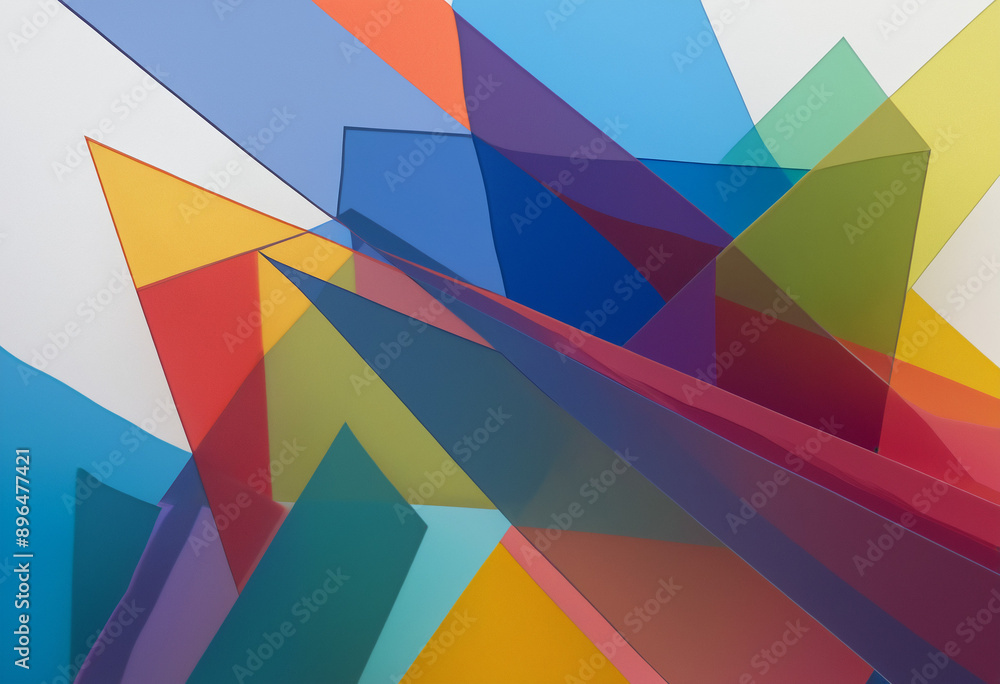 Fototapeta premium abstract geometric background