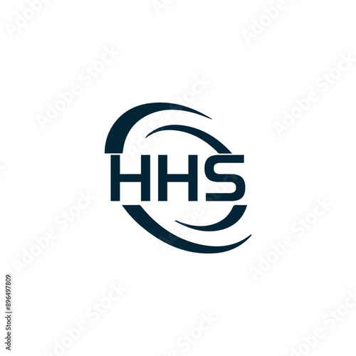 HHS logo. H H S design. White HHS letter. HHS, H H S letter logo design. H H S letter logo design in GOLD, GOLDEN LOGO, THREE, style. letter logo set in one artboard. H H S letter logo vector design. photo