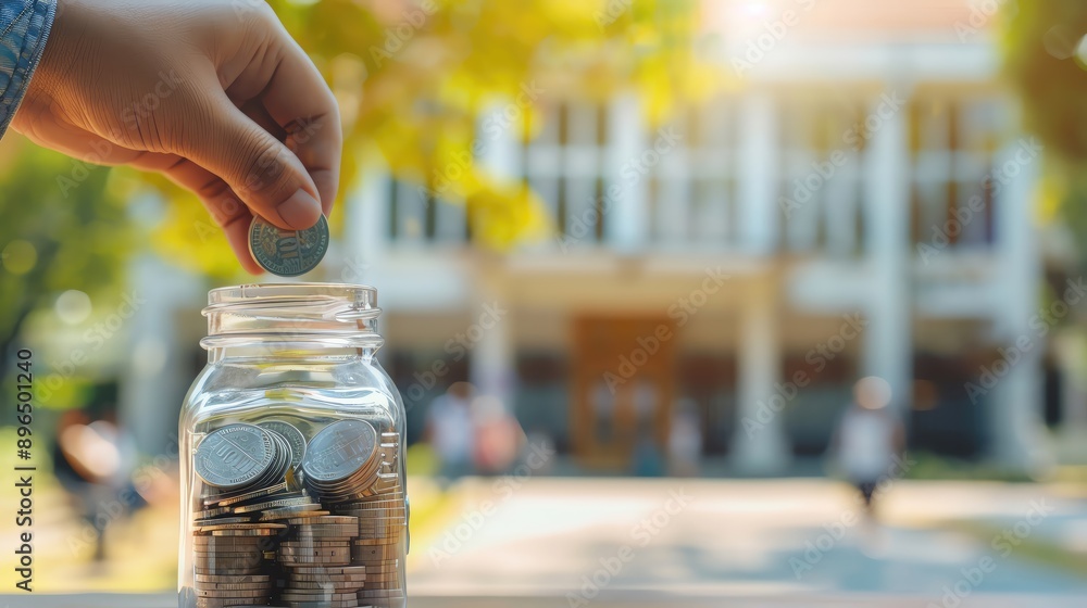 Saving for the future. Saving for the future.