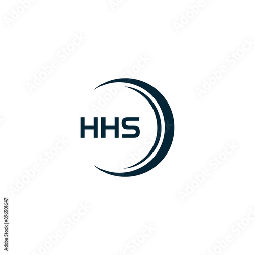 HHS logo. H H S design. White HHS letter. HHS, H H S letter logo design. H H S letter logo design in GOLD, GOLDEN LOGO, THREE, style. letter logo set in one artboard. H H S letter logo vector design. photo