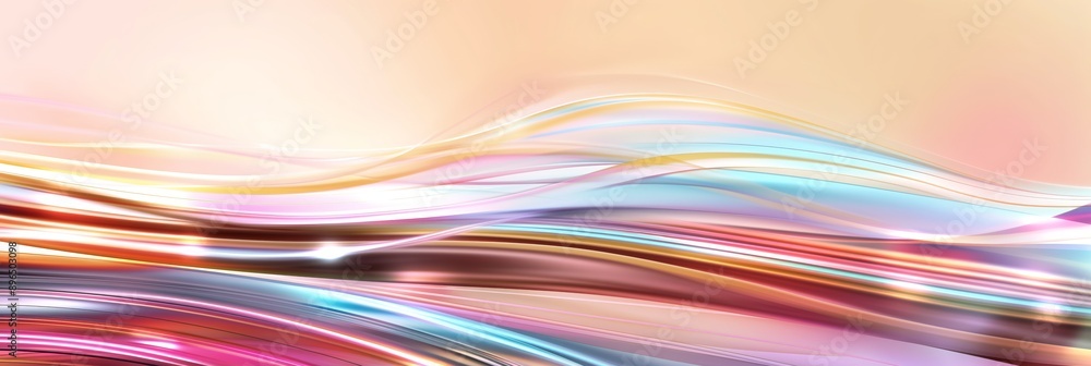 Abstract Colorful Wavy Lines Background Abstract Colorful Wavy Lines Background