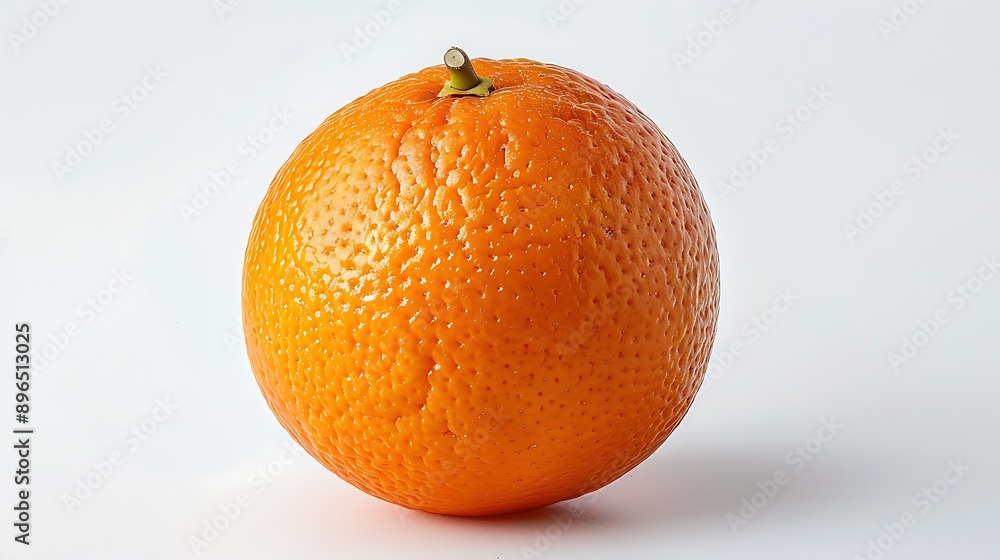 Orange fruit on white background Orange fruit on white background