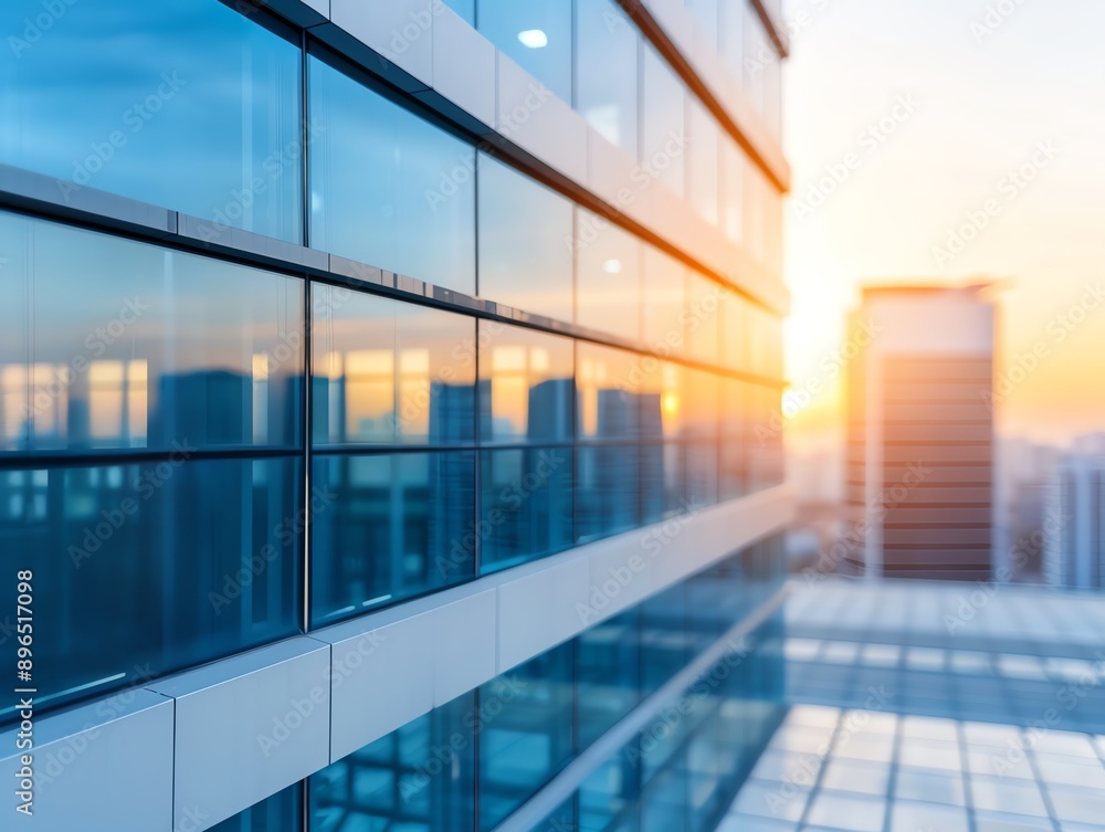 Obraz premium Commercial complex with a variety of service providers, complex, business center