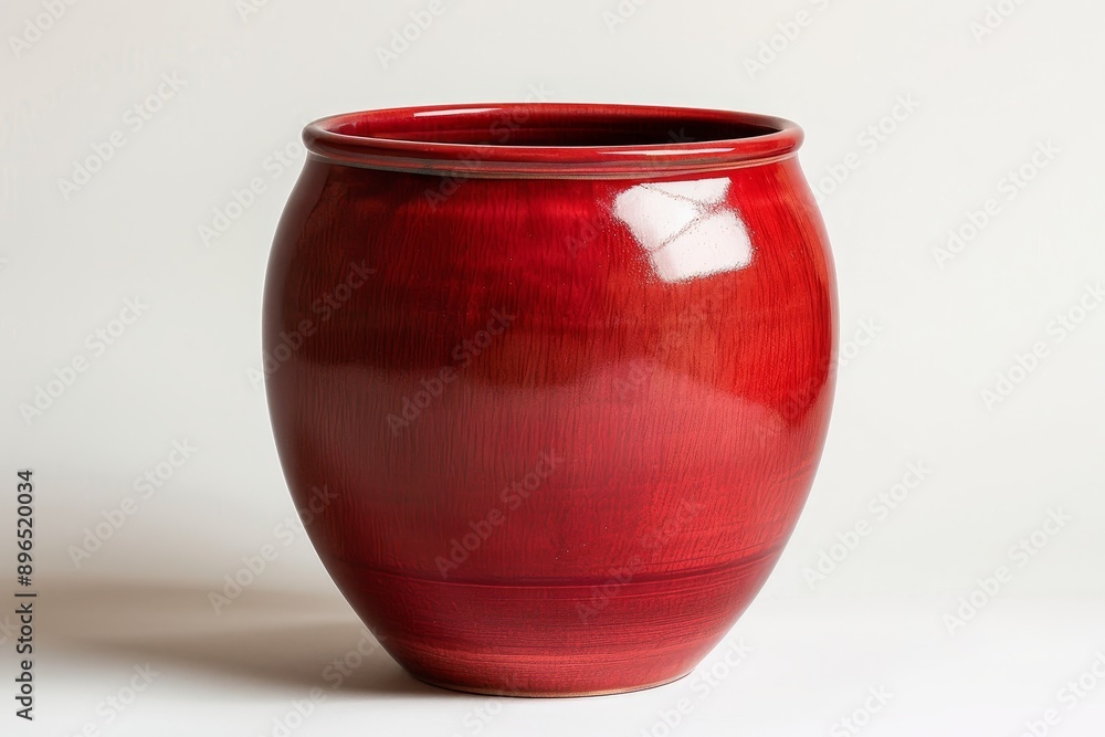 pot that is red pot that is red