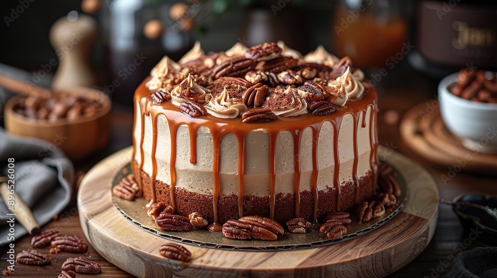 Delicious Pecan Cake Delicious Pecan Cake