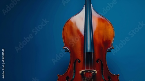 cello mit blauem hintergrund, Streichinstrument photo