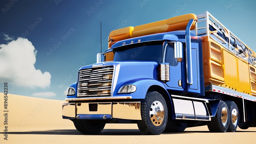3d realistic truck 3d realistic truck