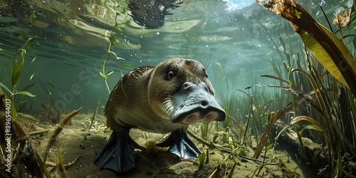 Obraz na płótnie platypus in the wild