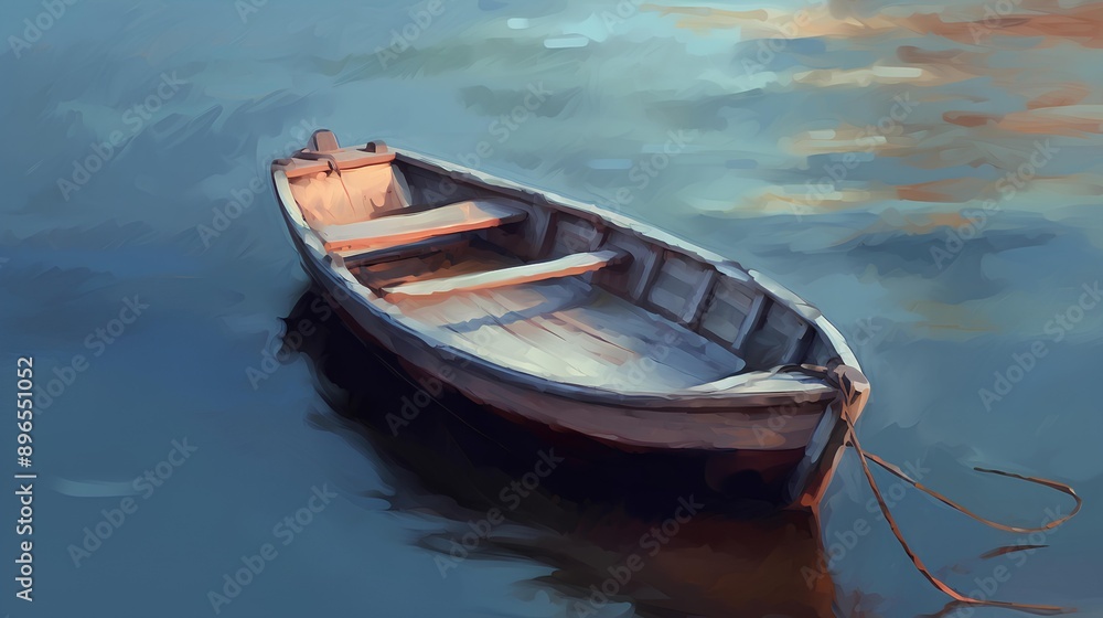 boat on the river made by midjourney boat on the river made by midjourney