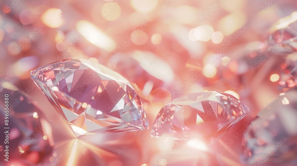 Sparkling Diamonds Background. Sparkling Diamonds Background.