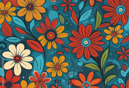 Abstract Floral