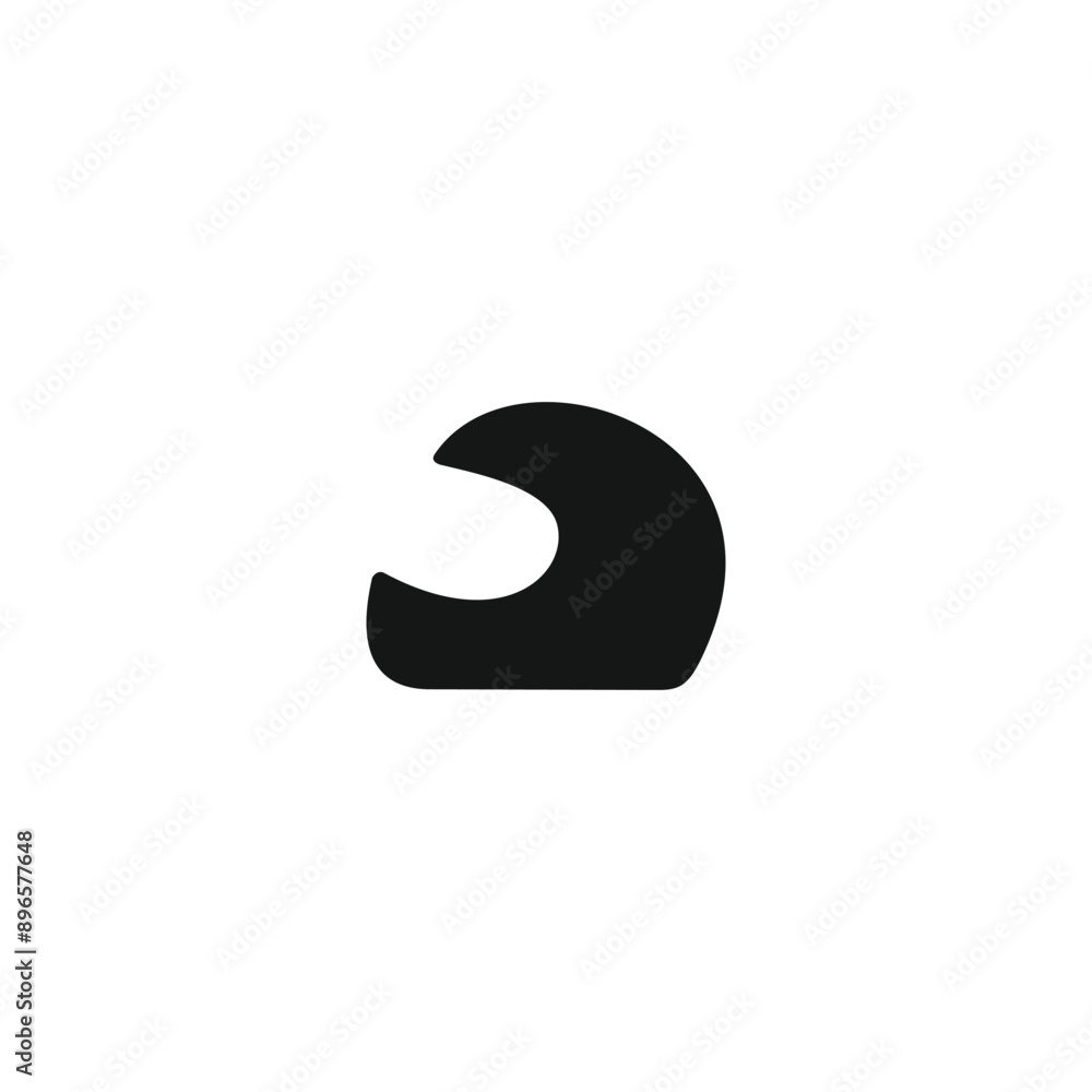 Naklejka premium Helmet icon vector. EPS 10 editable vector