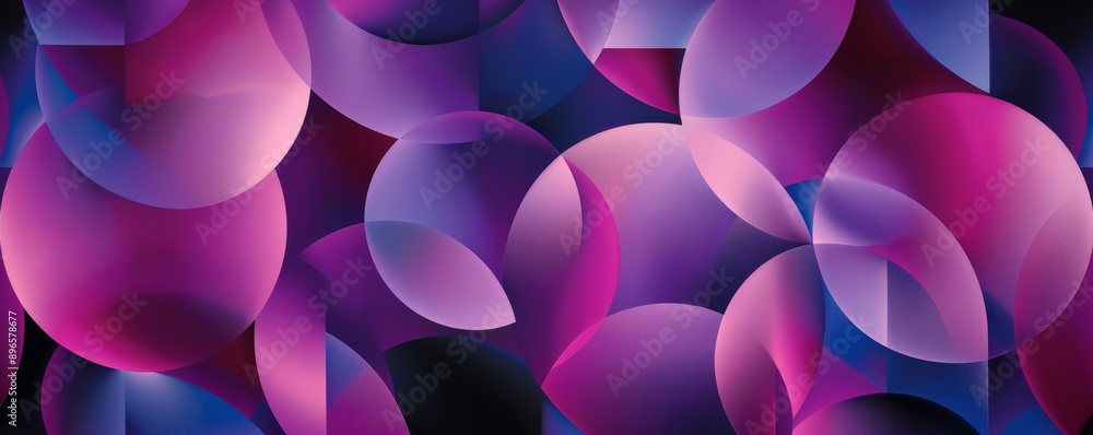 Abstract colorful circular geometric shapes Abstract colorful circular geometric shapes