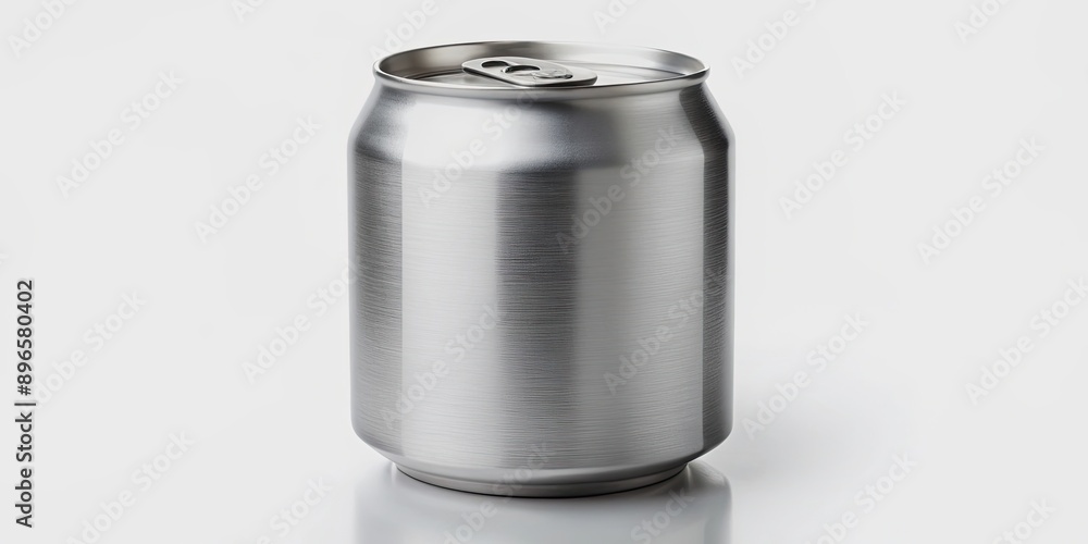 Unbranded aluminum soda can for fizzy drinks on white background , aluminum, can, drink, soda, beverage, unbranded, blank Unbranded aluminum soda can for fizzy drinks on white background , aluminum, can, drink, soda, beverage, unbranded, blank