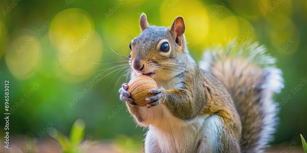 A cute squirrel holding a ball in its mouth with the word e. e. on it, squirrel, cute, animal, wild, ball, holding, mouth, teeth A cute squirrel holding a ball in its mouth with the word e. e. on it, squirrel, cute, animal, wild, ball, holding, mouth, teeth
