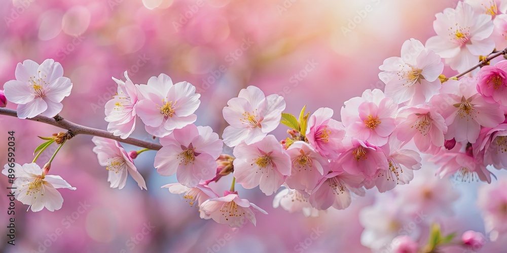 Soft pink cherry blossom flowers blooming in spring, cherry blossom, pink, flowers, petals, spring, blooming, nature, delicate Soft pink cherry blossom flowers blooming in spring, cherry blossom, pink, flowers, petals, spring, blooming, nature, delicate