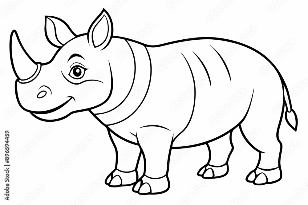 Funny Rhino Vector Illustration Cartoons, Clipart, and Line Art Design on White Background, Playful funny rhino vector design, perfect for cartoons, clipart, and line art on white background Funny Rhino Vector Illustration Cartoons, Clipart, and Line Art Design on White Background, Playful funny rhino vector design, perfect for cartoons, clipart, and line art on white background