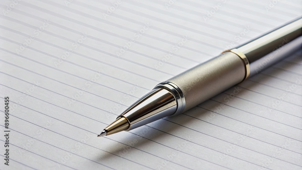 Close up of pen on paper, pen, paper, writing, stationary, close up, detail, document, office supplies, school, handwriting Close up of pen on paper, pen, paper, writing, stationary, close up, detail, document, office supplies, school, handwriting
