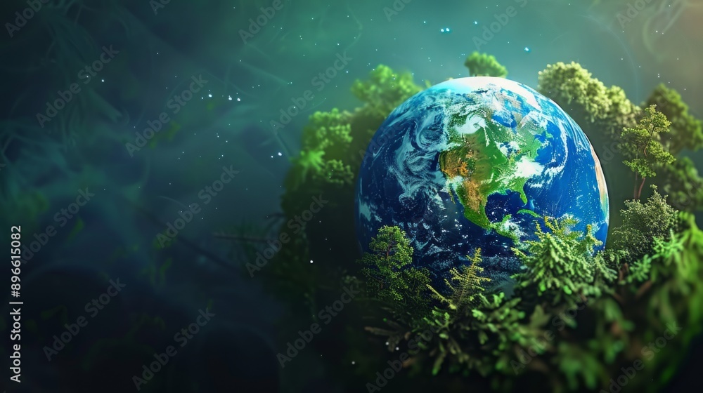 World globe planet earth background banner sustainable environment ecology nature regeneration eco friendly green energy care for nature esg concept World globe planet earth background banner sustainable environment ecology nature regeneration eco friendly green energy care for nature esg concept