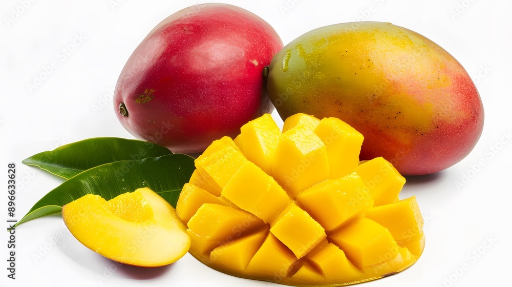 mango on a plate mango on a plate