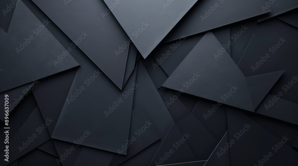 Abstract background with overlapping black Abstract background with overlapping black