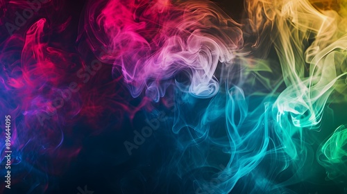 colorful smoke background