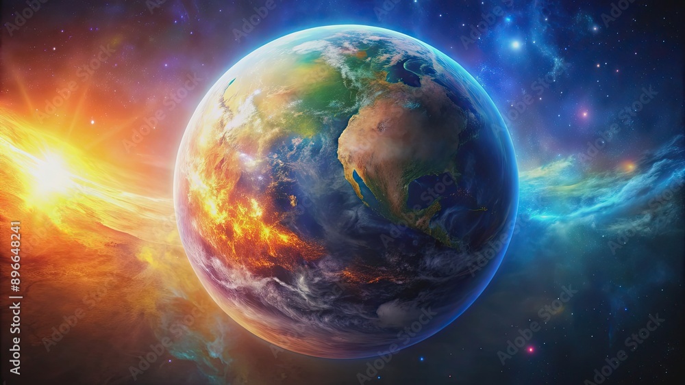 Cute and high quality of a vibrant planet, perfect for wallpaper , planet, cute,high quality, vibrant, colorful Cute and high quality of a vibrant planet, perfect for wallpaper , planet, cute,high quality, vibrant, colorful