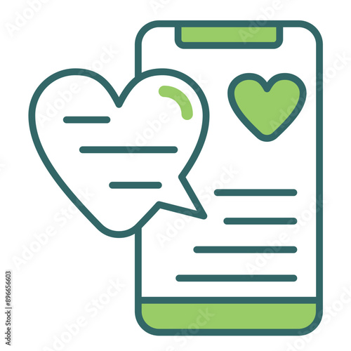 Love Message Icon