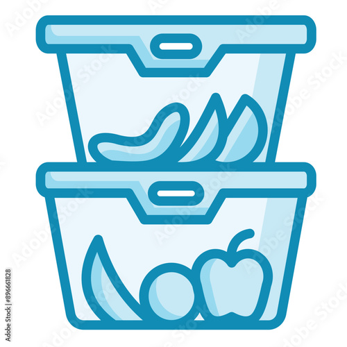Food Storage Containers Icon