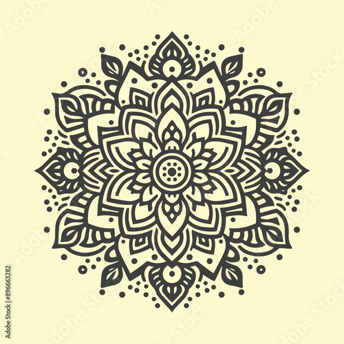 Mandala Art vector design