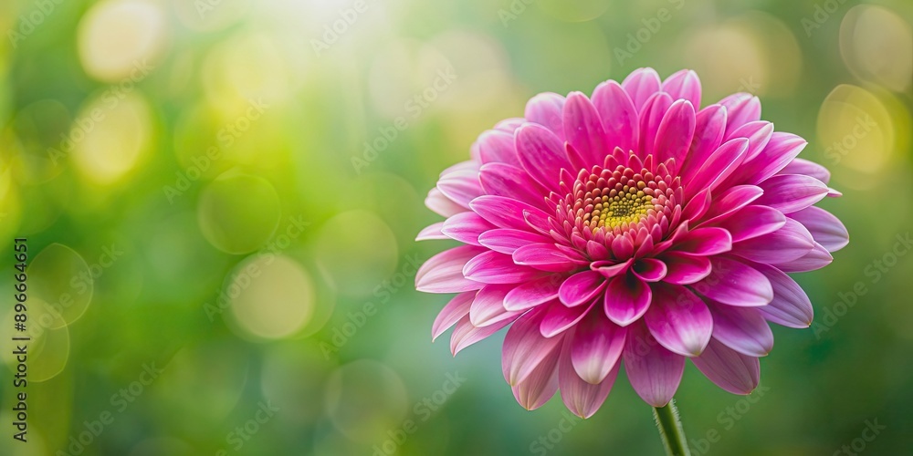 Fototapeta premium Pink flower in full bloom, spring, floral, garden, nature, petals, delicate, vibrant, beauty, blossom, close-up, vibrant, colorful